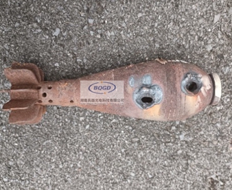 株洲廢舊彈激光毀形試驗(yàn)